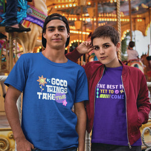 Good Things Take Time Weekend Tee | Purposeful, Gender-Free T-Shirt Designed by ZESTLY