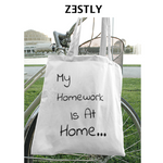 Load image into Gallery viewer, My Chanel Is At Home Personalized Canvas Tote | Purposeful, Gender-Free Tote Bags Designed by ZESTLY