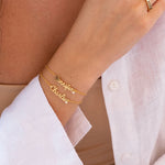Load image into Gallery viewer, Personalized Name Bracelet | Purposeful, Gender-Free Jewelry Designed by ZESTLY