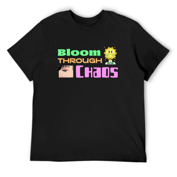 Bloom Through Chaos Weekend Tee | Purposeful, Gender-Free T-Shirt Designed by ZESTLY
